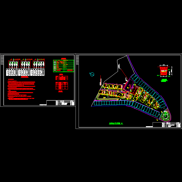 城市小区电力电信施工CAD总图纸 - 1