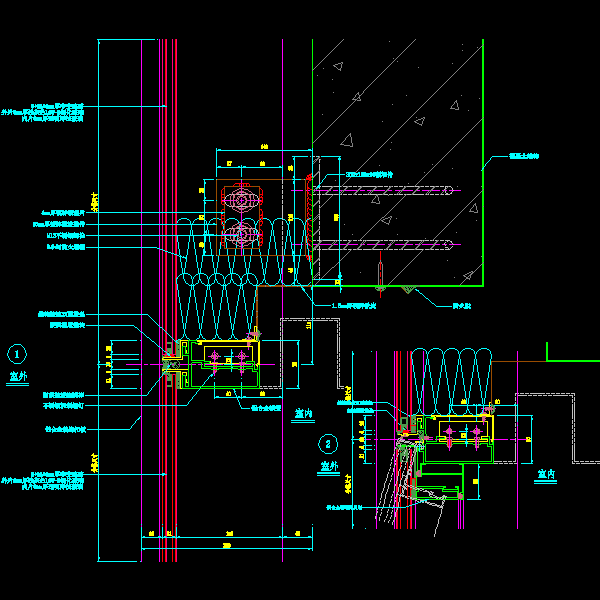 dt-03竖明横隐幕墙纵剖节点图(层间防火).dwg