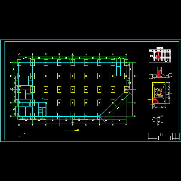 基础平面布置图及详图.dwg