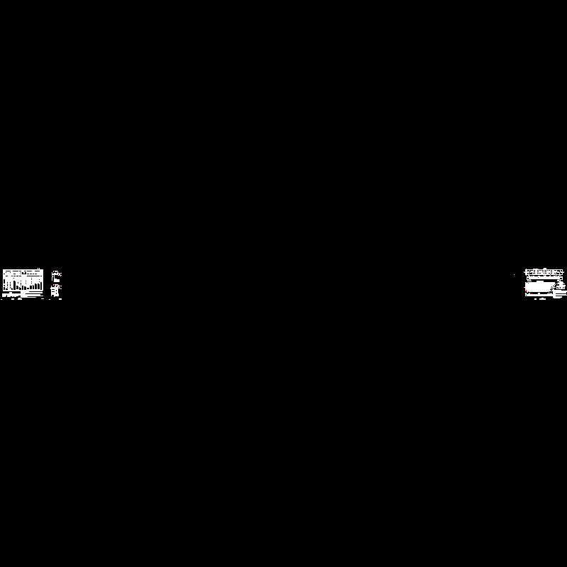 高速公路钢筋混凝土渐变板钢筋平面布置CAD详图纸 - 1