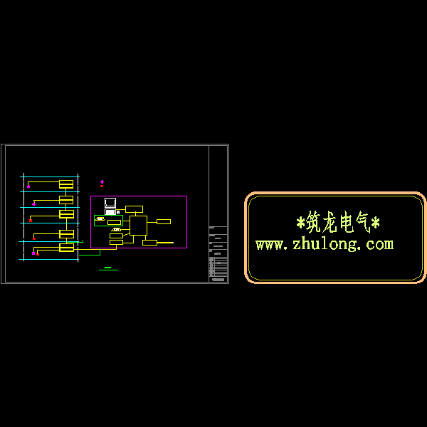 21层医院医疗综合楼弱电CAD施工图纸(安防报警系统) - 4