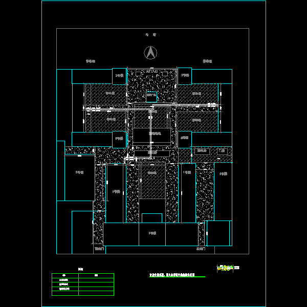 市府大楼设备外线平面图(去除无关管线).dwg