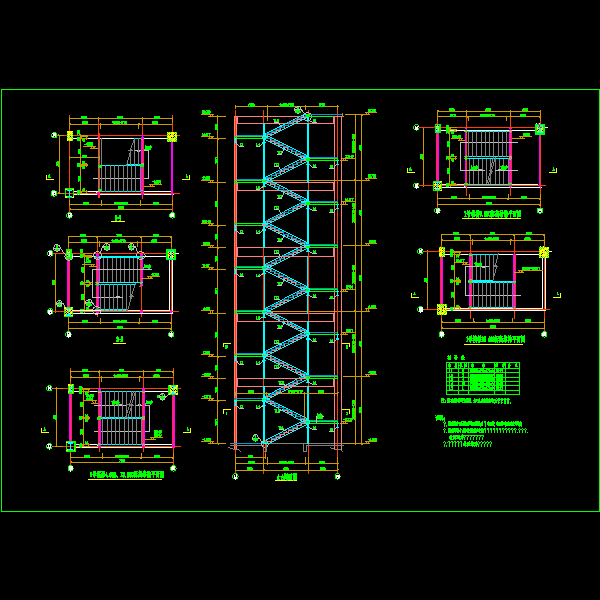 楼梯设计CAD图纸详图 - 3