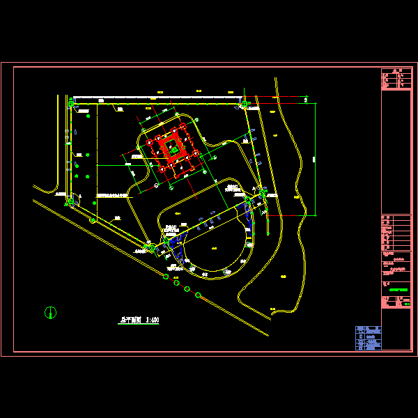 典型别墅弱电设计CAD图纸（15页图纸）(消防报警系统) - 2