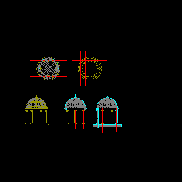 27.1特色园亭详图(一).dwg