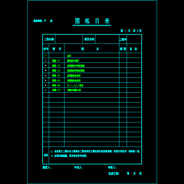 总目录.dwg