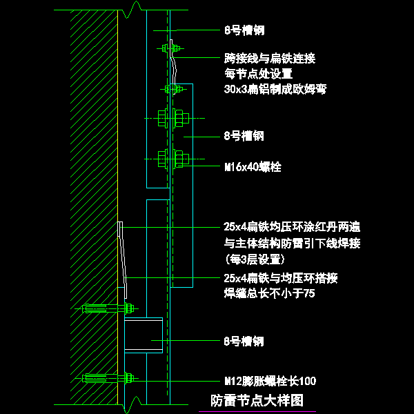 防雷节点大样图.dwg