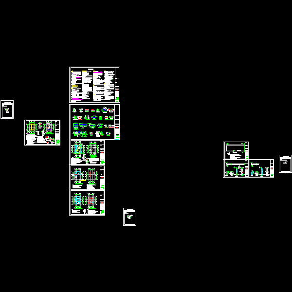 压缩式垃圾中转站-结构.dwg