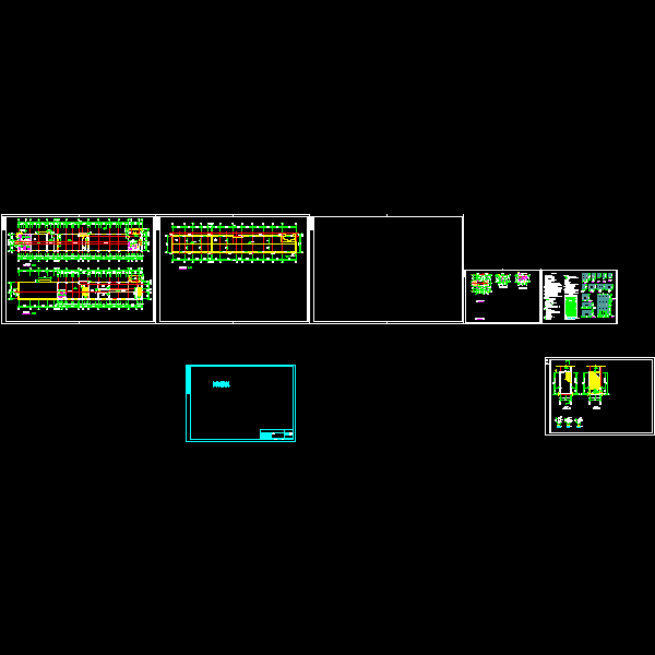 建筑图  专科（4张）.dwg