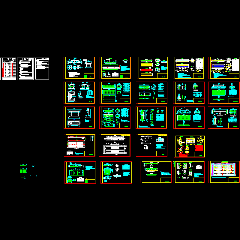 桥CAD施工图纸 - 1