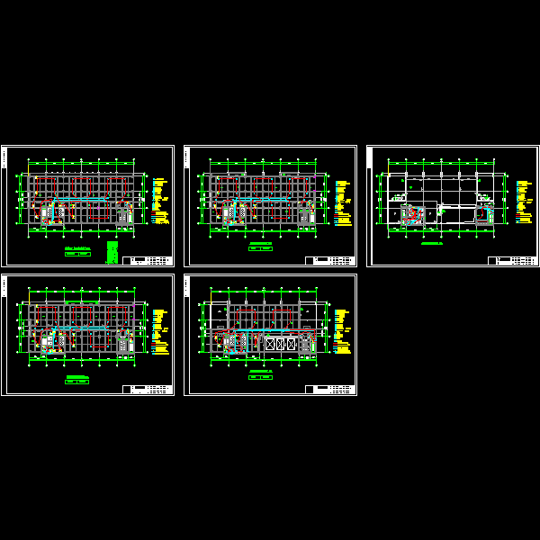 高层商住楼电气CAD施工图纸 - 3