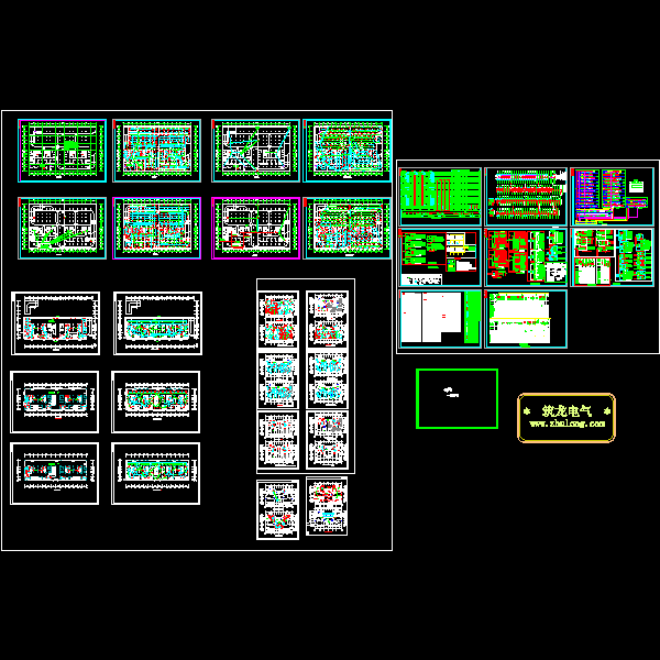 28层公寓电气CAD施工图纸(火灾自动报警系统) - 1