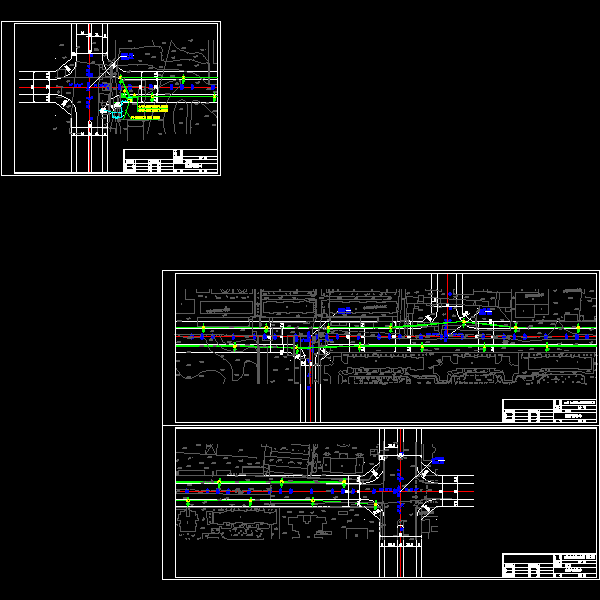 城市市政工程道路设计CAD图纸 - 1