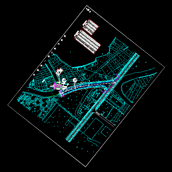 环城路一期桥梁工程施工设计CAD图纸(钢筋构造图) - 1