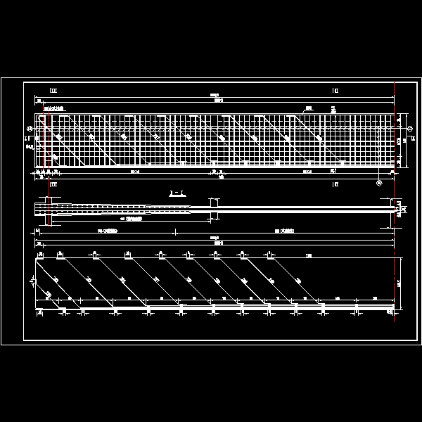 农桥设计CAD图纸（中井柱配筋图纸） - 4