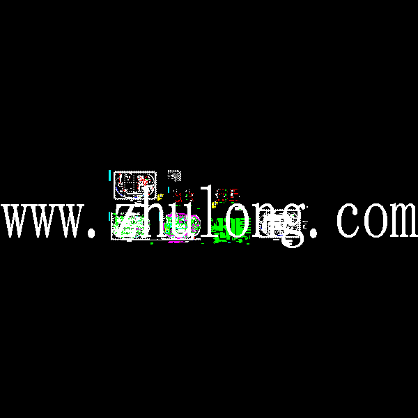 大型超市风、水、电竣工CAD图纸(排水管网) - 1