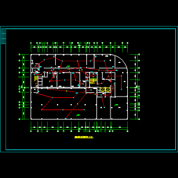 一套综合楼CAD图纸 - 5