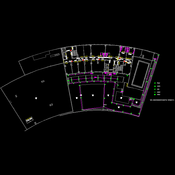 d-05屋顶花园强电布线图.dwg