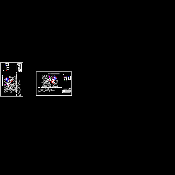 图2-3-5 隧道1#横洞洞口施工场地布置图.dwg