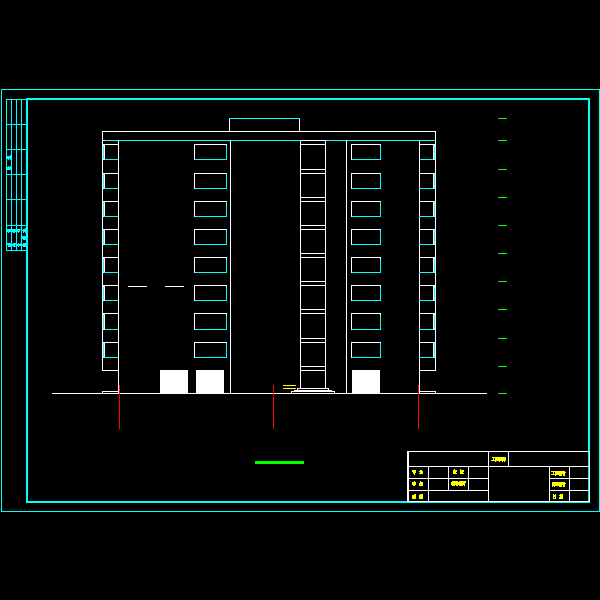 12-1北立面图.dwg