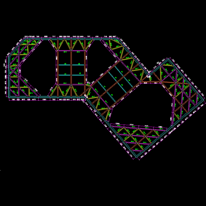 g05第二道支撑平面布置图.dwg