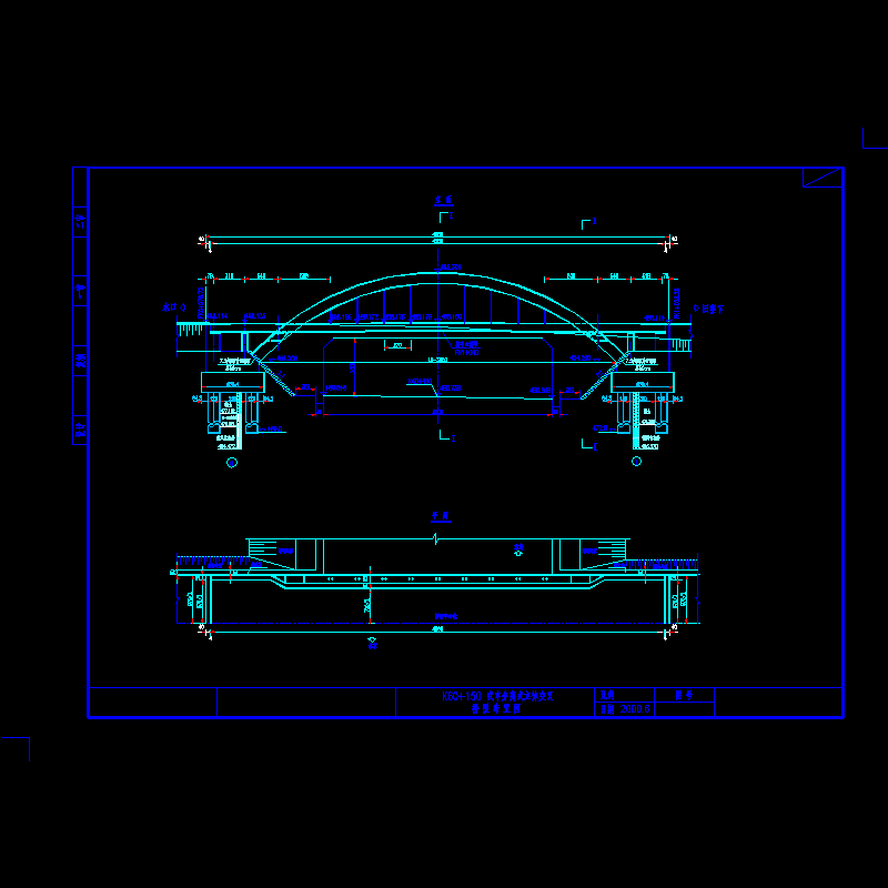 分离式立交桥型图.dwg