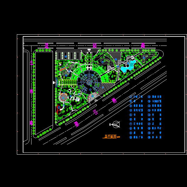 绿化总平面图.dwg