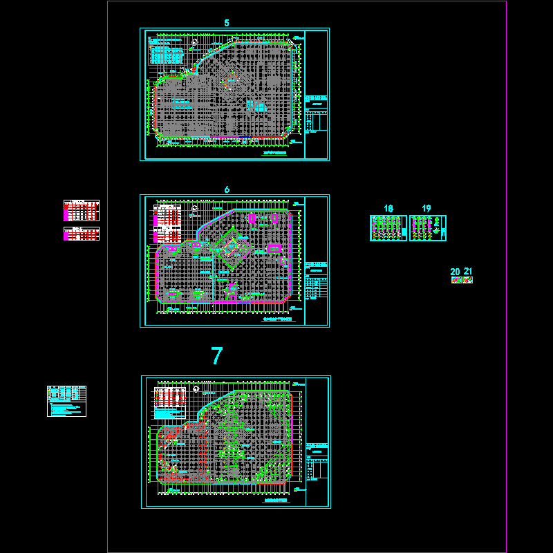 围护桩平面图.dwg