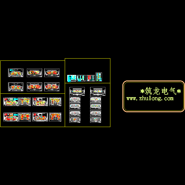 11层顶级设计院五星级酒店弱电智能系统电气CAD施工图纸(dwg) - 1