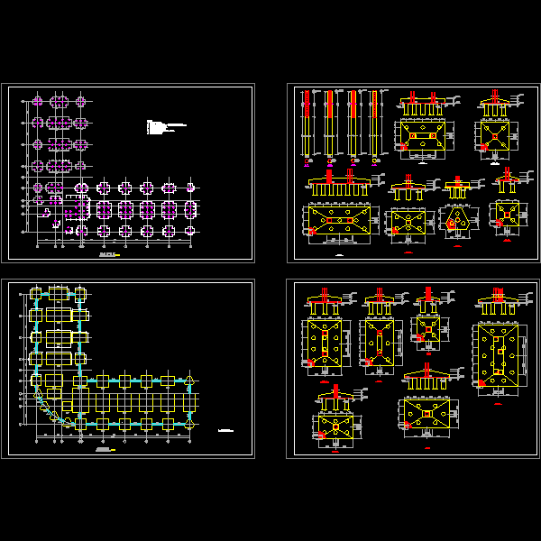 桩位平面图及桩承台大样图.dwg