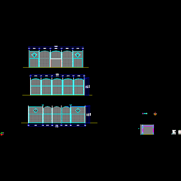 篮球场围栏大样图.dwg