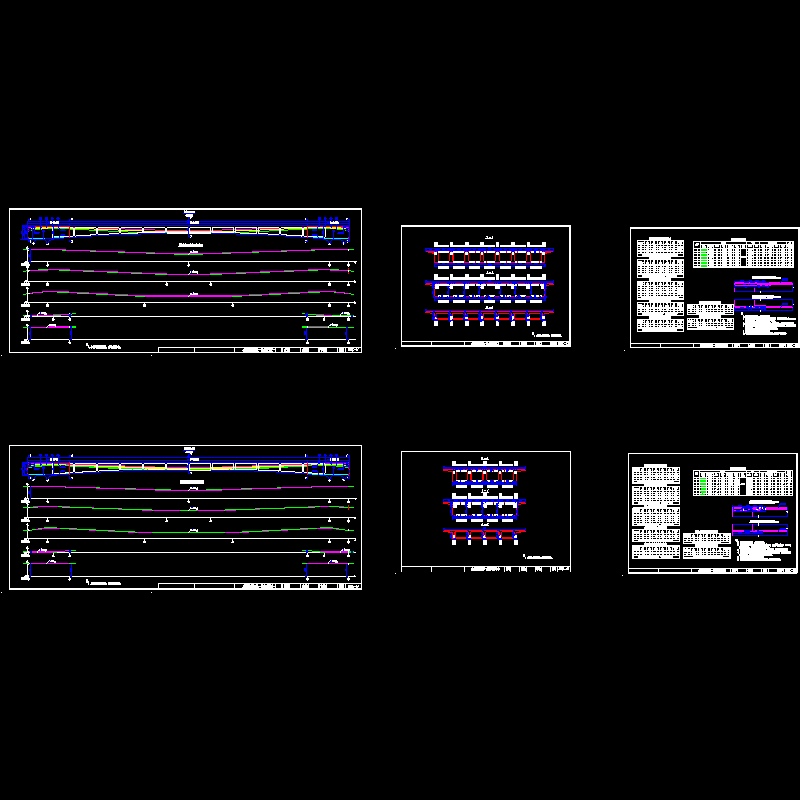 11-16主梁预应力束布置图.dwg