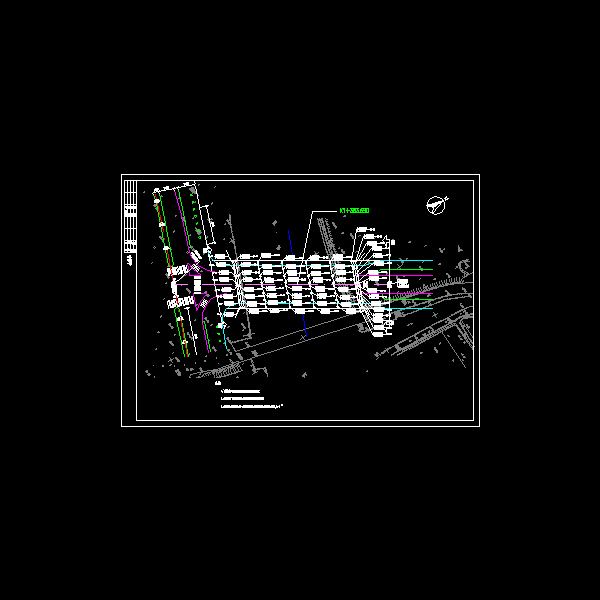 5x20m预应力空心板结构跨河桥设计CAD施工图纸 - 3