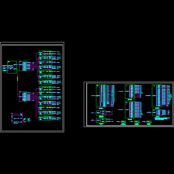 高层建筑电气CAD图纸 - 2