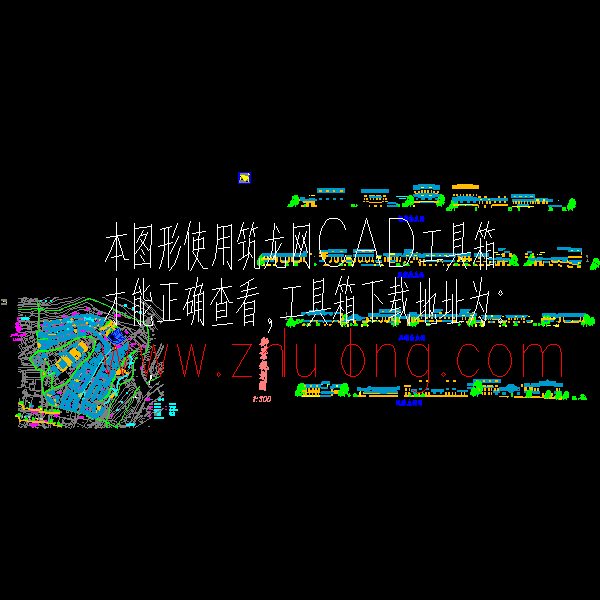 CAD古街道保护更新规划设计 - 2