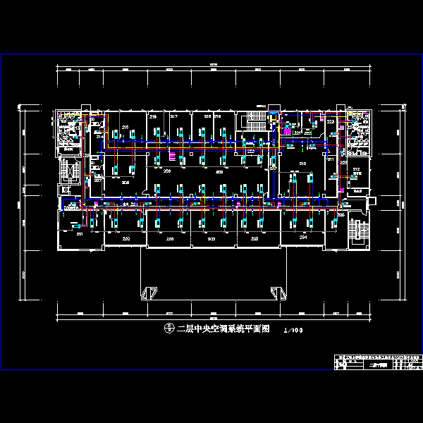 国内市昆山金利办公楼中央空调系统毕业设计方案(框架剪力墙结构) - 2