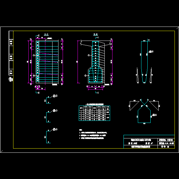 l=25m b=24.5 12.25m φ=0°主梁梁端封锚钢筋构造图.dwg