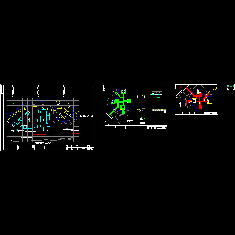 木栈道方案概图.dwg