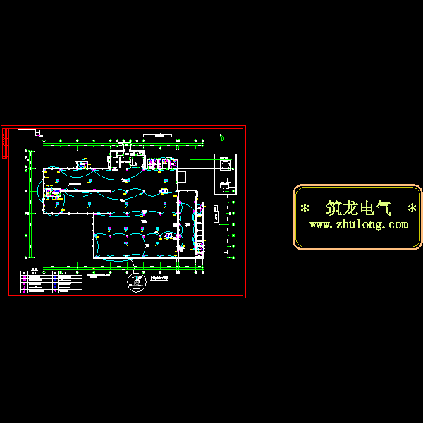 厂房电气CAD图纸 - 1