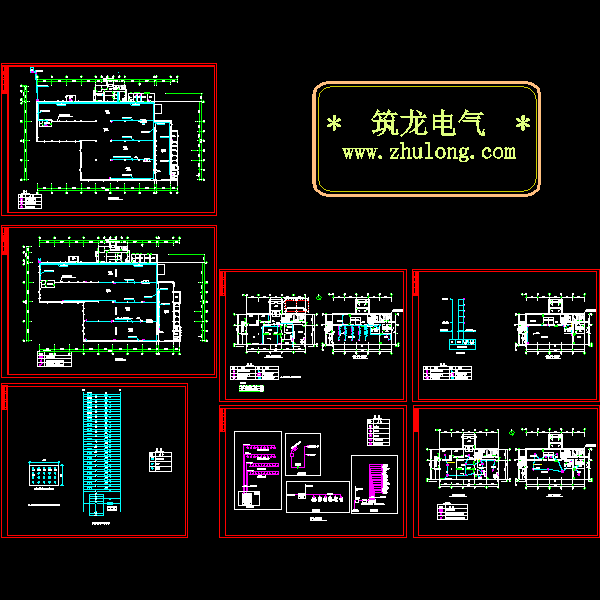 厂房电气CAD图纸 - 4