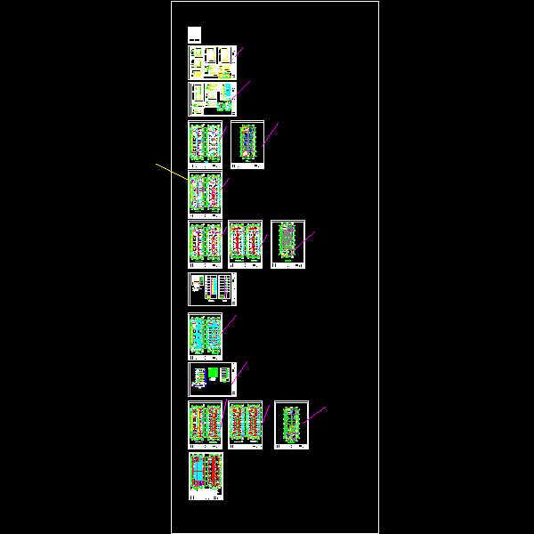 临港综合物流园项目电气CAD施工图纸 - 3
