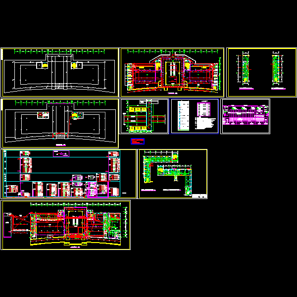 车站电气系统CAD施工图纸 - 1