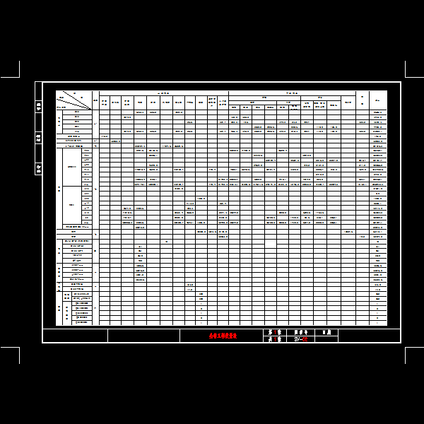 sv-02全桥工程数量表.dwg