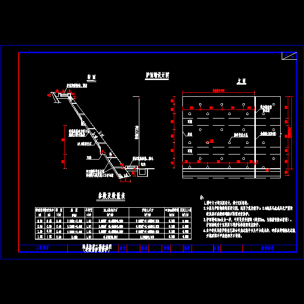 路基防护工程设计CAD图纸 - 1