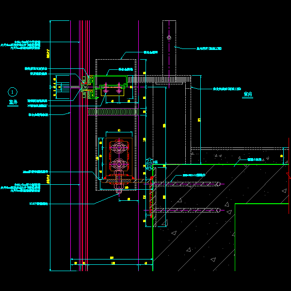 多种玻璃幕墙节点详细设计CAD图纸 - 2