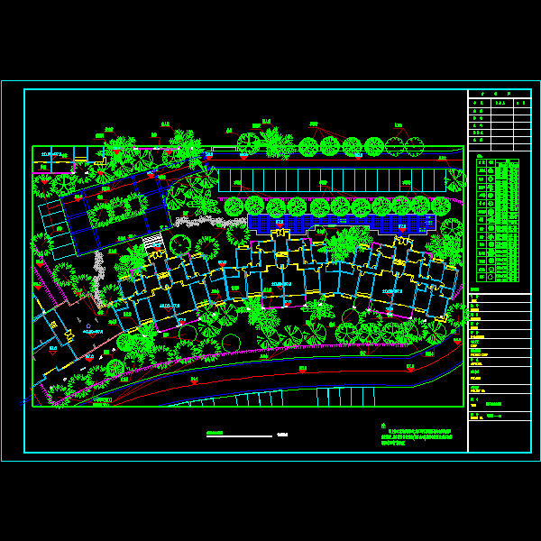 组团七乔木布置图环施 --51.dwg