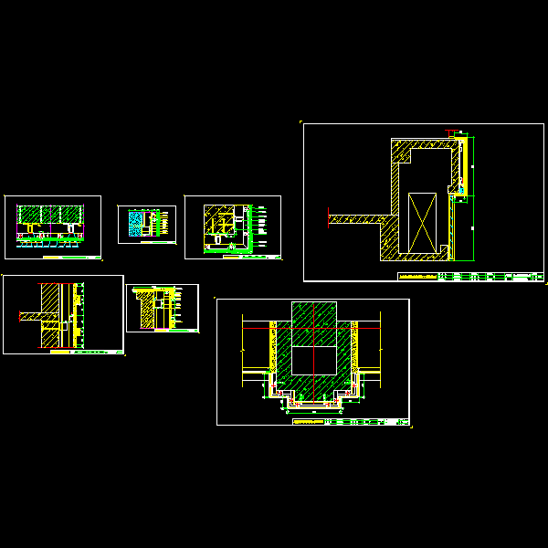 石材幕墙节点图29-35.dwg