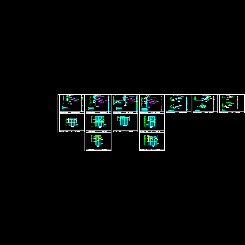 基坑支护剖面.dwg