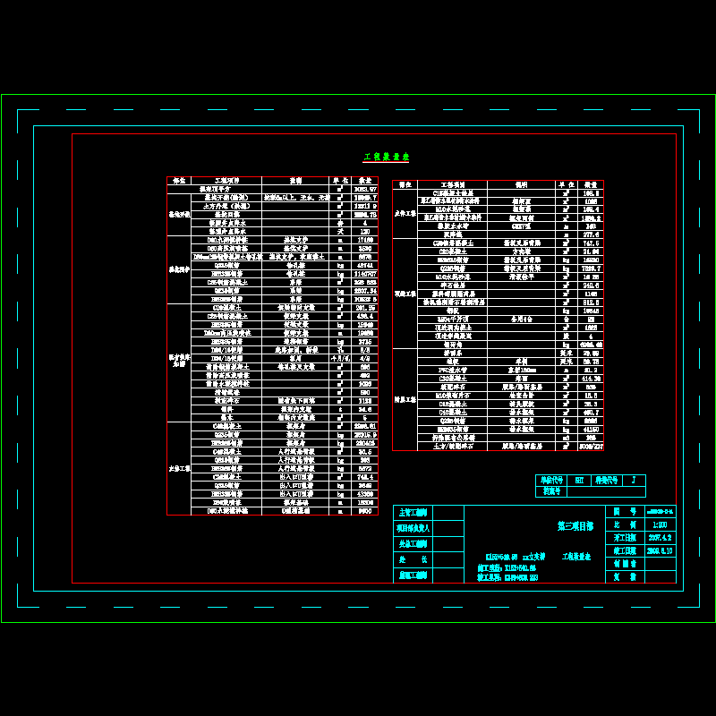 04b工程数量表.dwg