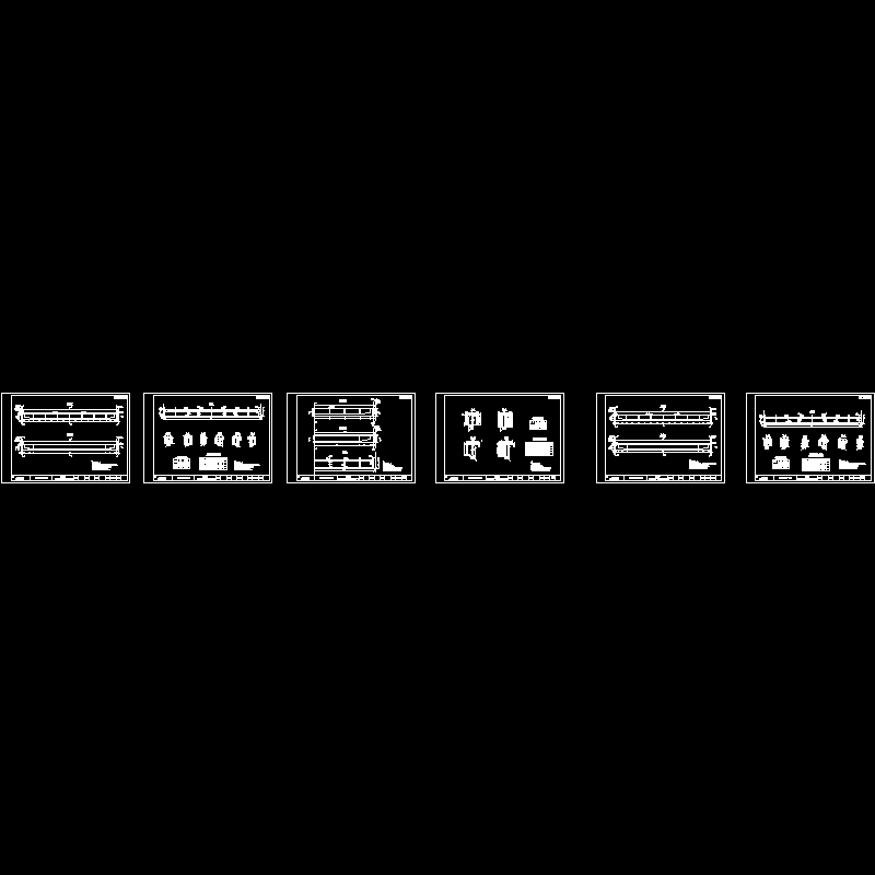 先简支后连续T梁一般构造节点CAD详图纸设计 - 1